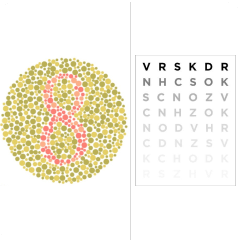 Colour vision & Contrast sensitivity